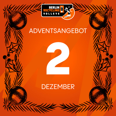 Adventsangebot am 02.12.2025 im BR Volleys Berlin Onlineshop