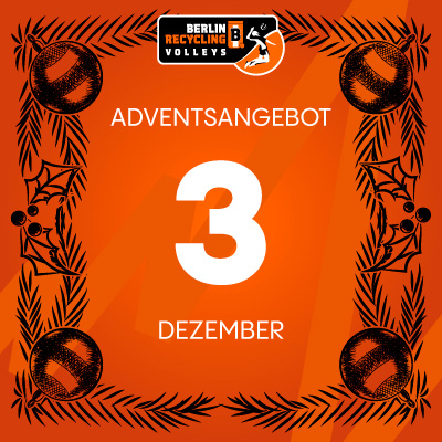 Adventsangebot am 03.12.2025 im BR Volleys Berlin Onlineshop