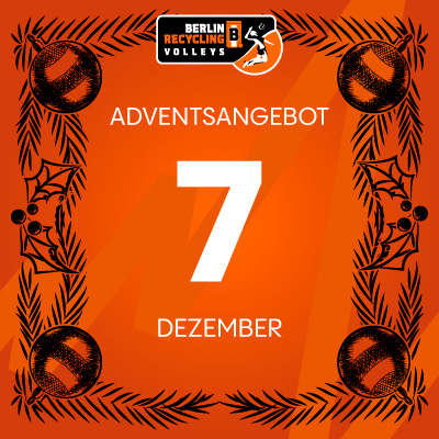 Adventsangebot am 07.12.2025 im BR Volleys Berlin Onlineshop