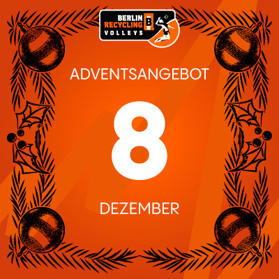Adventsangebot am 08.12.2025 im BR Volleys Berlin Onlineshop