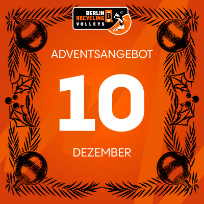 Adventsangebot am 10.12.2025 im BR Volleys Berlin Onlineshop