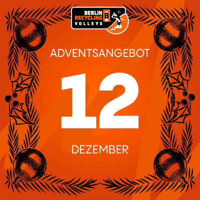 Adventsangebot am 12.12.2025 im BR Volleys Berlin Onlineshop