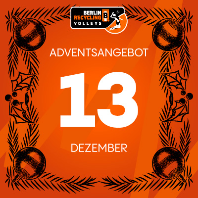 Adventsangebot am 13.12.2025 im BR Volleys Berlin Onlineshop