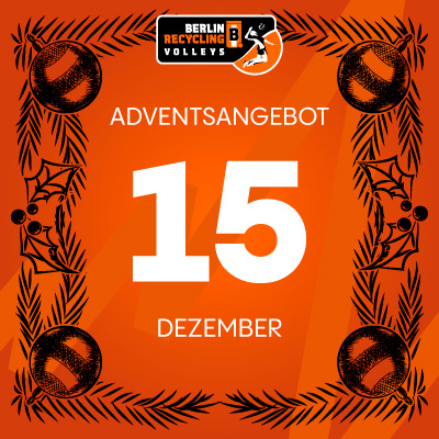 Adventsangebot am 15.12.2025 im BR Volleys Berlin Onlineshop