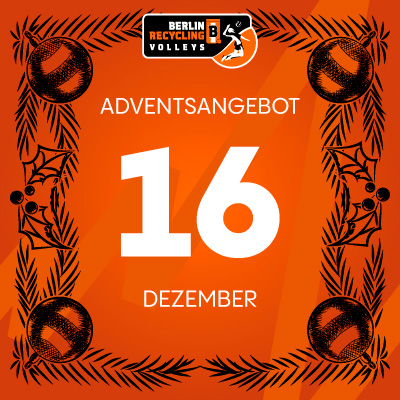 Adventsangebot am 16.12.2025 im BR Volleys Berlin Onlineshop