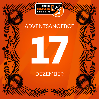 Adventsangebot am 17.12.2025 im BR Volleys Berlin Onlineshop