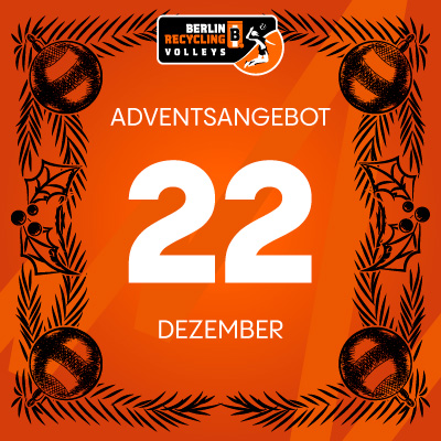 Adventsangebot am 22.12.2025 im BR Volleys Berlin Onlineshop