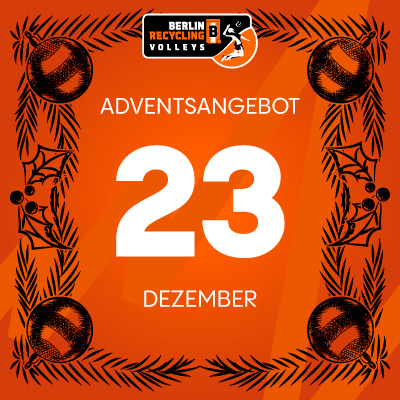 Adventsangebot am 23.12.2025 im BR Volleys Berlin Onlineshop