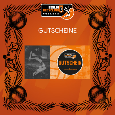 Gutscheine für Fanartikel der Berlin Recycling Volleys