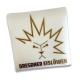 Dresdner Eislöwen - Plot Aufkleber 15cm - gold glänzend