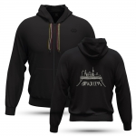 BR Volleys - errrea - Kapuzen Zip Hoodie blk - Skyline - Gr: S