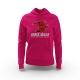 Saale Bulls - Frauen Logo Hoody - magenta - Gr: XS