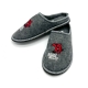 Saale Bulls - Filzpantoffeln - Logo - Gr.41