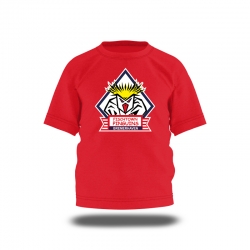 Fischtown Pinguins - T-Shirt Kids - red - Logo - 9-11y