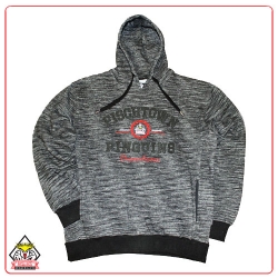 Fischtown Pinguins - Hoodie - grey melange - Logo Wings