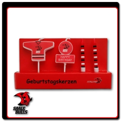 Halle Saale Bulls - Geburtstagskerzen