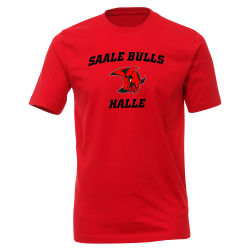 Saale Bulls - T-Shirt - Red - Gr. XL