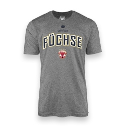 Lausitzer Füchse - T-Shirt - grau - Füchse - Gr: 3XL