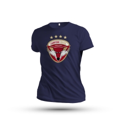 Lausitzer Füchse - T-Shirt - Logo - navy - Gr: S