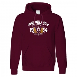 Sportclub Dynamo - Hoody - Good Old Times - weinrot - Gr: L