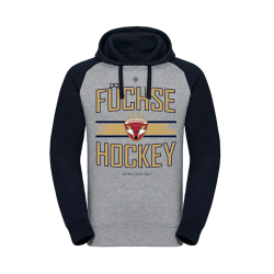 Lausitzer Füchse - Hoody - Baseball Style - Gr. XL