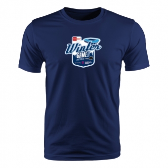 Winter Game 2026 - Shirt Logo - navy - Gr.M
