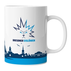 Dresdner Eislöwen - Fan Tasse - Skyline