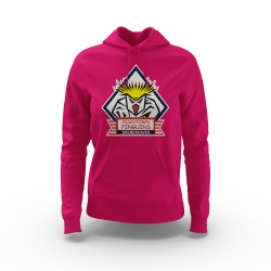 Fischtown Pinguins - Frauen Logo Hoody - magenta - Gr: XS
