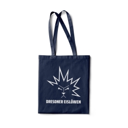 Dresdner Eislöwen - Tragetasche - navy - Logo