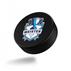 Dresdner Eislöwen - Puck Logo - Meister 2025