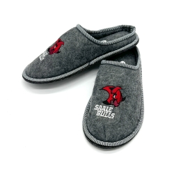 Saale Bulls - Filzpantoffeln - Logo - Gr.44