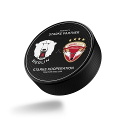 Lausitzer Füchse - Fan Puck - Kooperation LFX-EBB