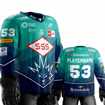 Dresdner Eislöwen - Trikot 2025-26 - THIRD - 35-HUDACEK - Gr: XL