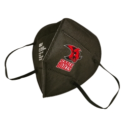 Saale Bulls  - FFP2 Maske - schwarz - Logo