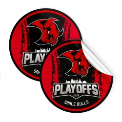 Saale Bulls - Aufkleber - Playoffs 2023