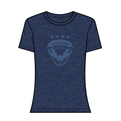 Lausitzer Füchse - T/S Women - Logo Print - navy / XS